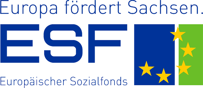 ESF - Europäischer Sozialfonds Logo ESF